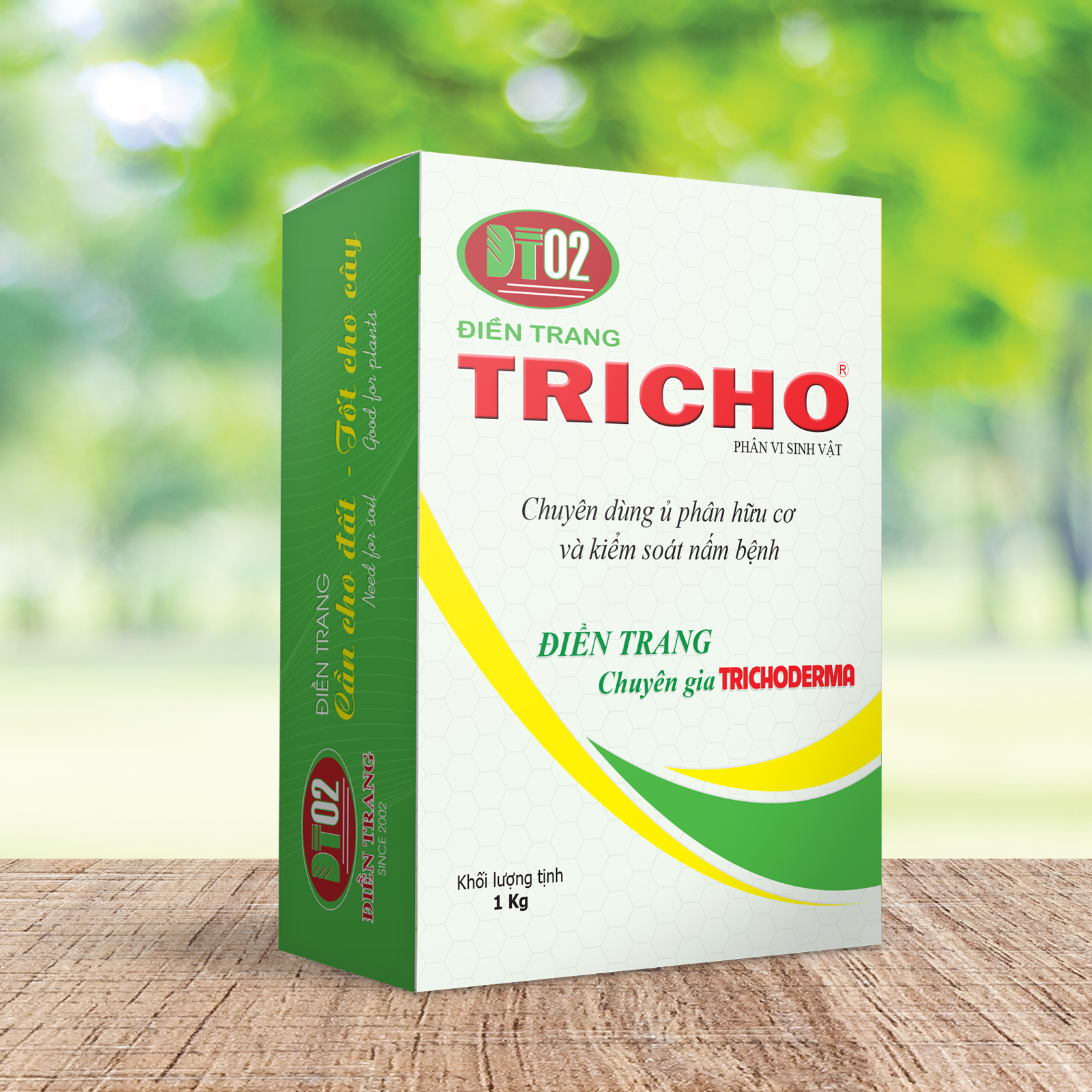 Combo 3 hộp Trichoderma Ngăn Ngừa Nấm Bệnh, men ủ 1Kg