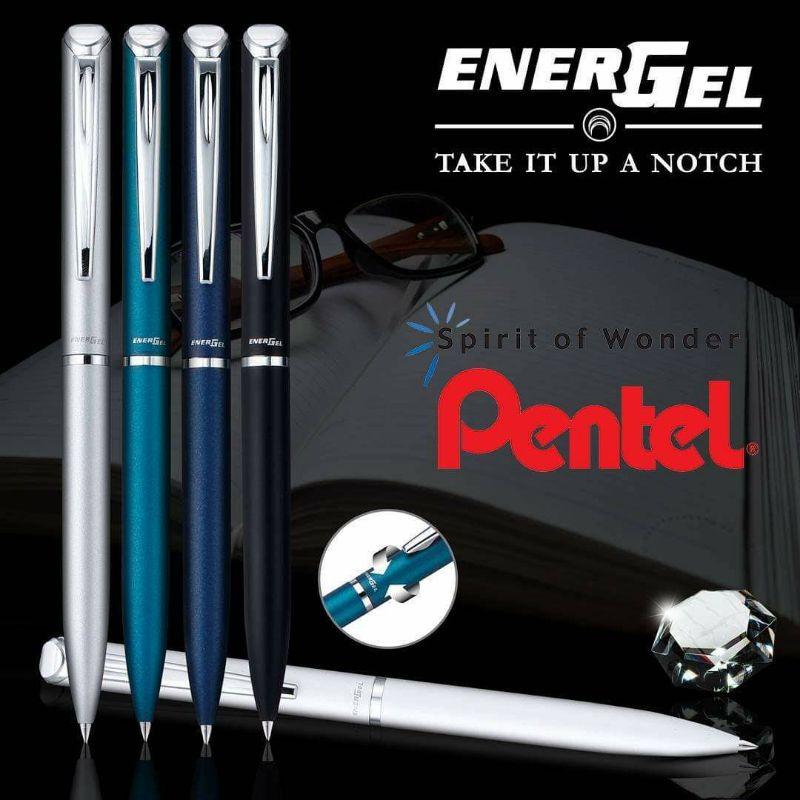 Bút Ký Cao Cấp Pentel BL2007 Ngòi 0.7mm Mực Xanh | Thiết Kế Nắp Vặn Thanh Lịch | Nhiều Màu Vỏ Thời Trang