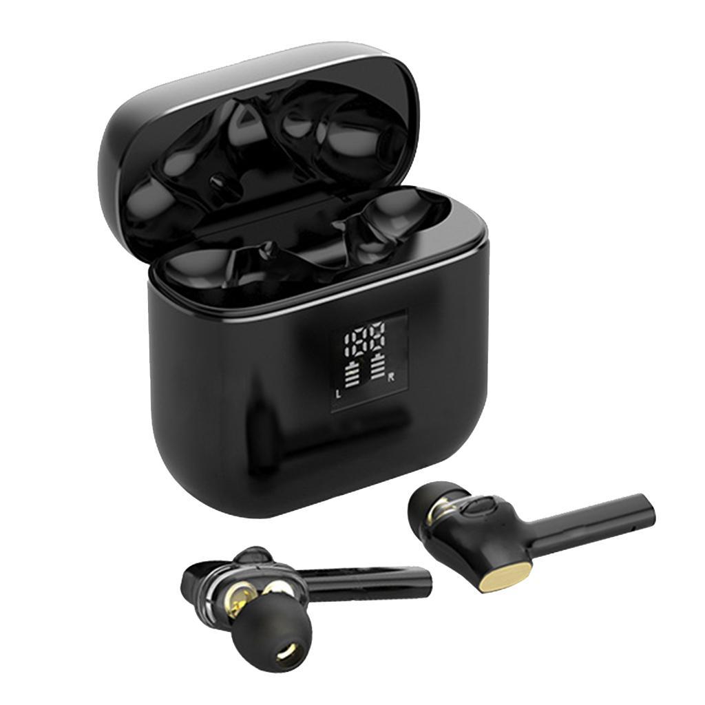 Bluetooth Earbuds Earphones Headsets Charging Case Deep Bass