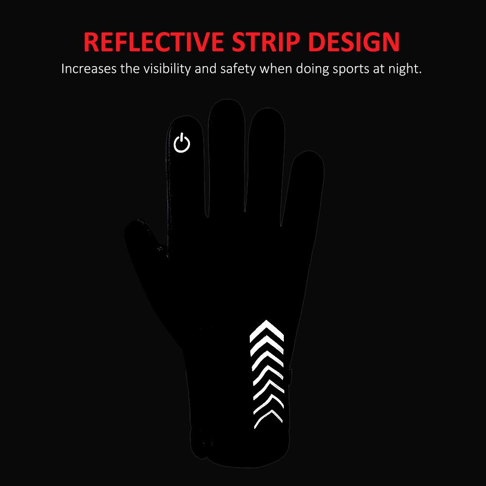 Găng Tay Mùa Đông Unisex Giữ Ấm Chống Thấm Nước Sử Dụng Màn Hình Cảm Ứng Dễ Dàng