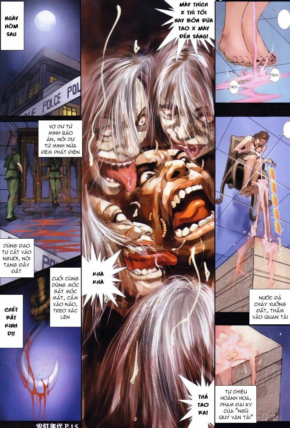 hỏa hồng niên đại hắc cốt đường chapter 22 14