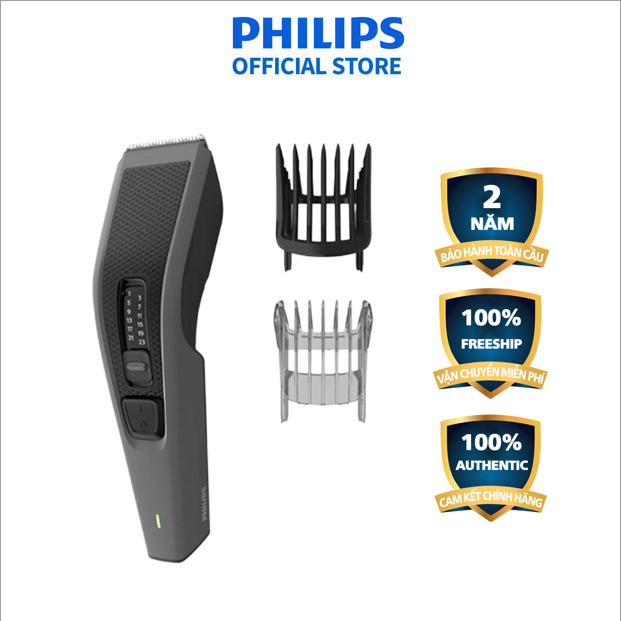 Tông đơ cắt tóc Hairclipper Philips HC3525/15 - Chính hãng