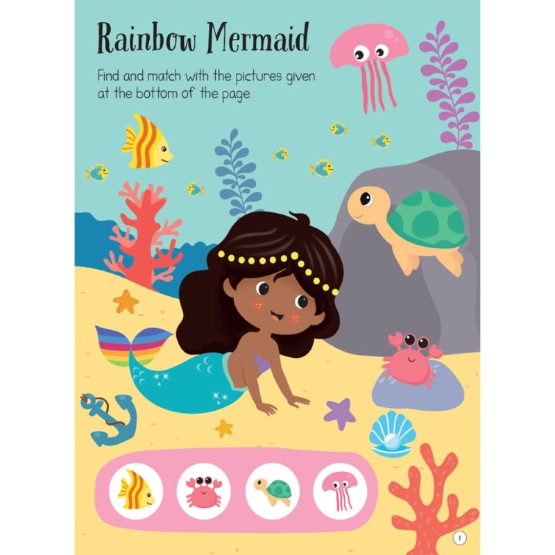 Sách Mermaid Activity Book