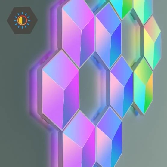 Đèn LED lục giác Govee Glide Hexa Pro LED Light Panels H6066 | Thiết kế độc đáo, hiện đại, thông minh