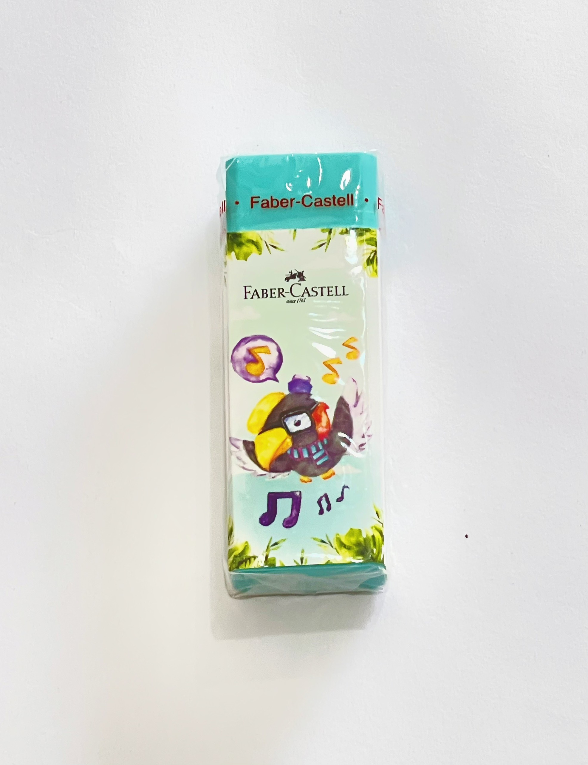 Gôm Tẩy Happy Jungle - Gôm 4 màu sáng - Animal dễ thương