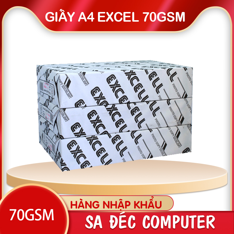 Giấy In A4 Excel 70g Nhập Khẩu Indonexia