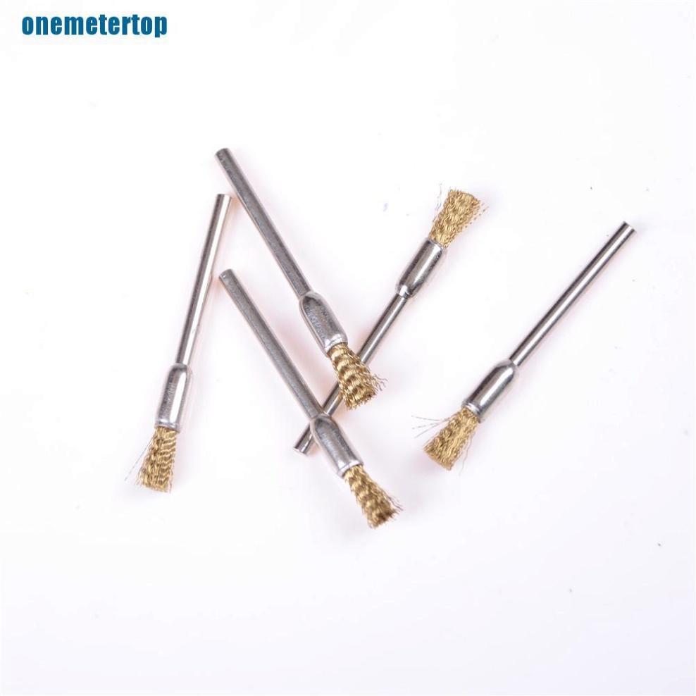 Set 5 Chổi Đánh Bóng Sợi Đồng 3mm X 5mm