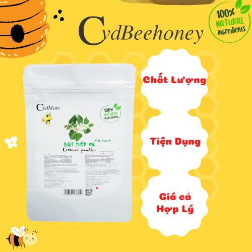 Bột Diếp Cá Sấy Lạnh CvdMart 100g - Lettuce powder CvdMart