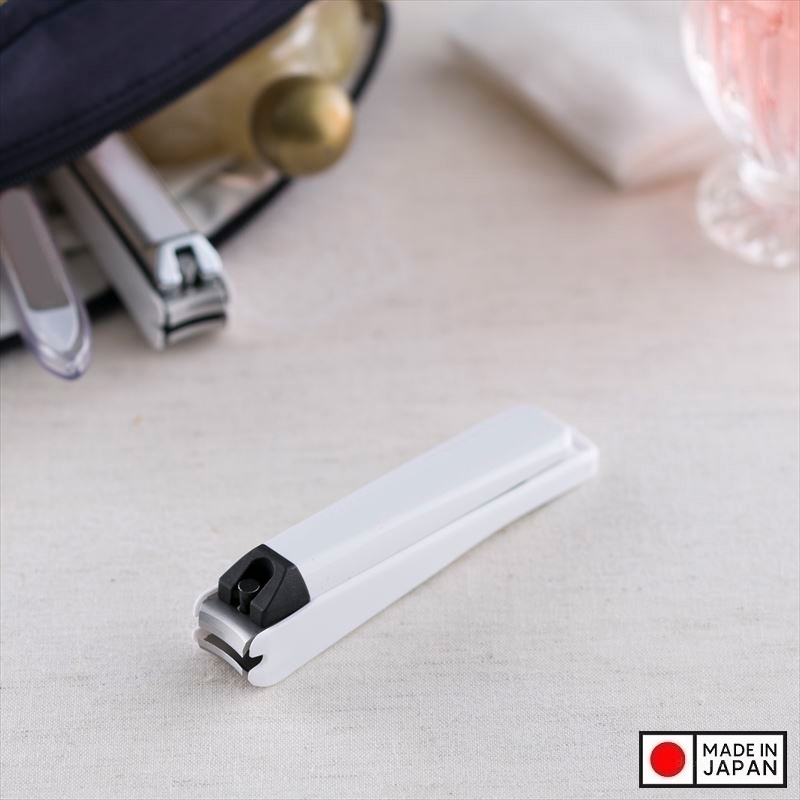 Bấm móng tay Kai Type 001 ST size M (White) - Made in Japan