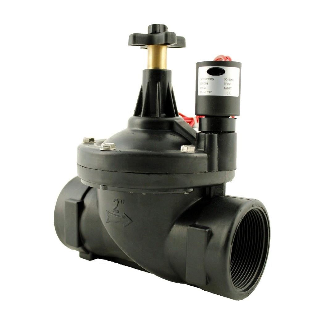 Van điện từ phi 60mm ngoài trời