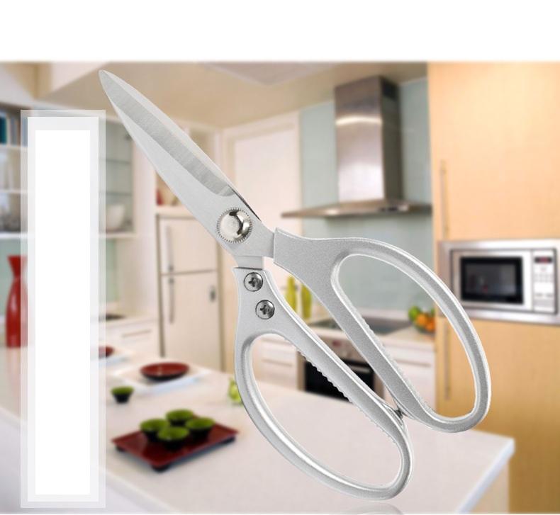 Kéo Cắt Gà, Vịt, Cắt Cá, Cắt Thức Ăn, Rau Củ, Cắt Giấy, Cắt Vải Đa Năng Thép Không Gỉ - Loại Tốt