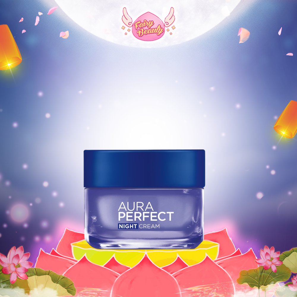 Kem Dưỡng Ban Đêm Giúp Trắng Sáng Và Đều Màu Da Hoàn Hảo Aura Perfect Night Cream 50ml