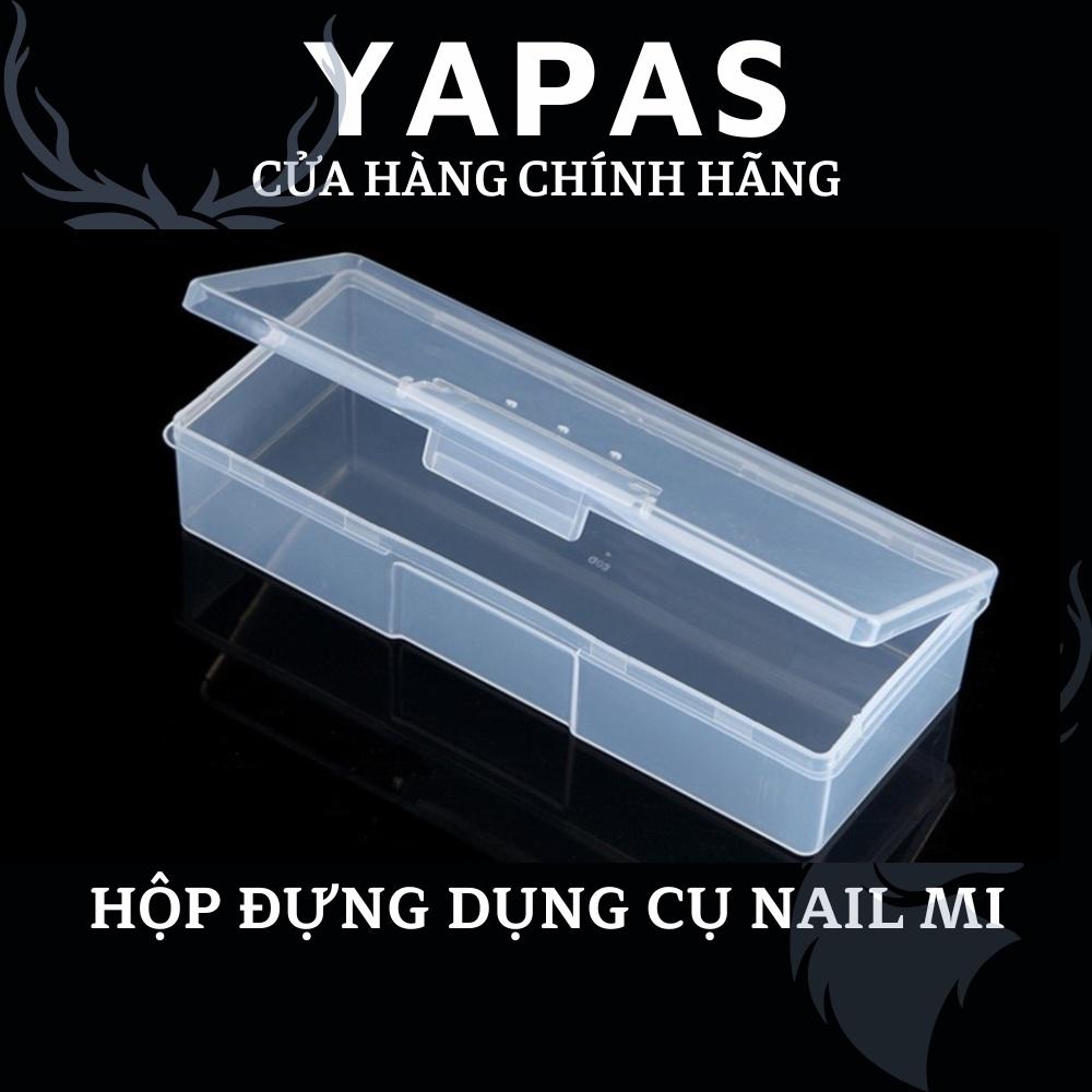 Hộp đựng dụng cụ làm móng mi, khay để dụng cụ phụ kiện nail trang điểm