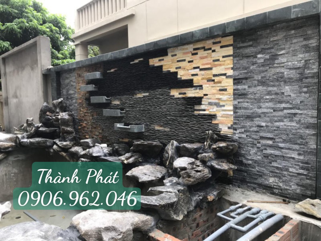 Đá suối thác nước trang trí