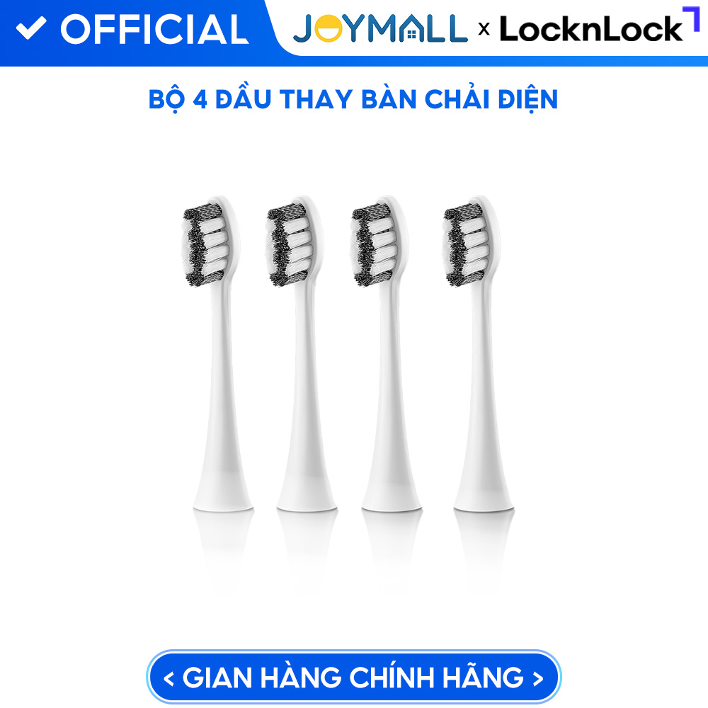 Đầu Bàn Chải Điện LocknLock ENR546WHT 4pcs – Màu Trắng