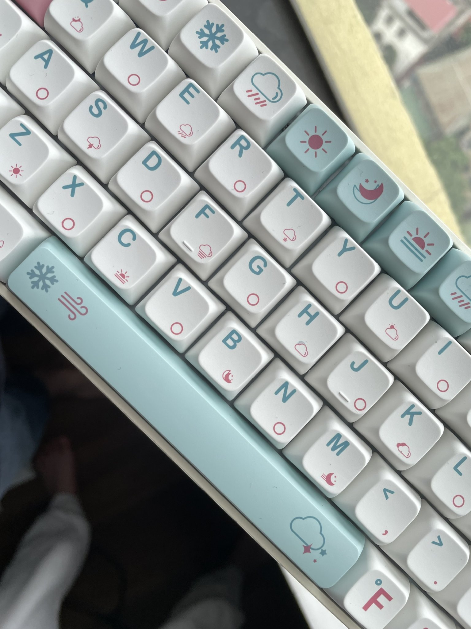 Keycap Cho Bàn Phím Cơ The Weather XDA Profile 132 Phím