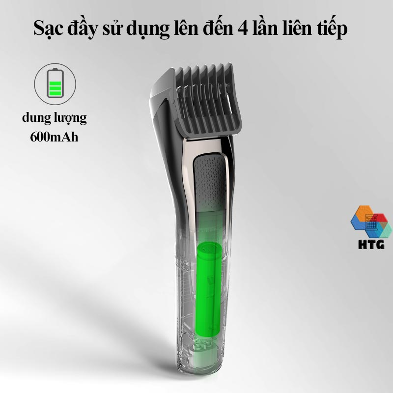 Tông đơ cắt tóc Enchen Sharp3S không dây, hỗ trợ vừa sạc - vừa cắt, lưỡi dao sắc bén tự mài, độ ồn thấp, 7300r/m, hàng chính hãng