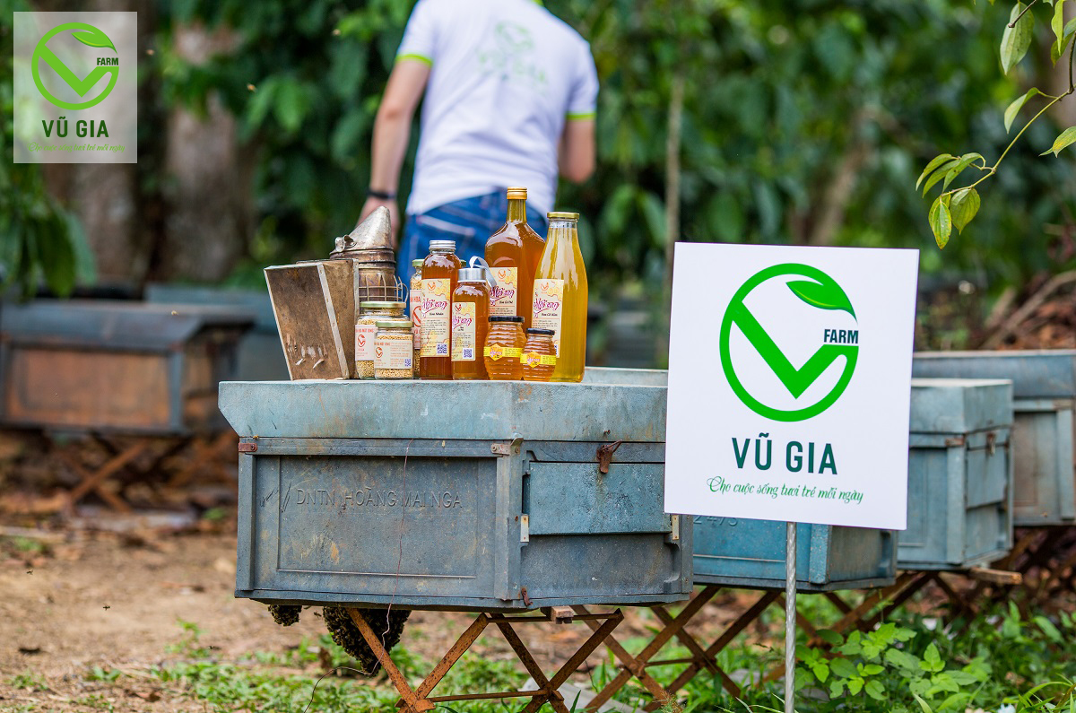 Mật Ong Nguyên Chất Hoa Cỏ Kim Vũ Gia