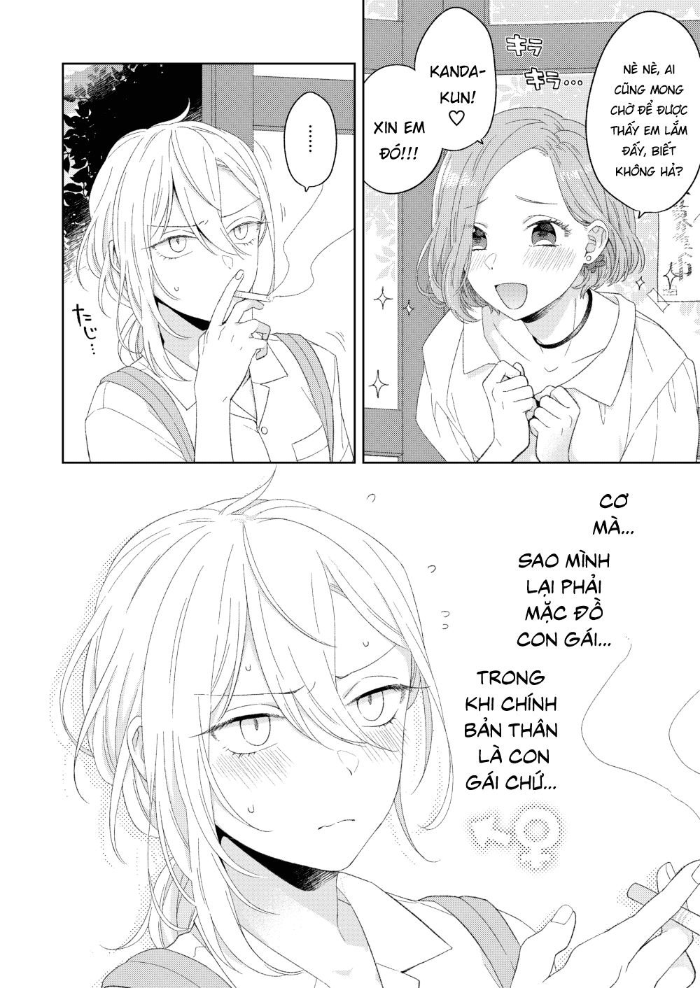 cô nàng đẹp trai và bà chị ngây thơ chapter 1 8