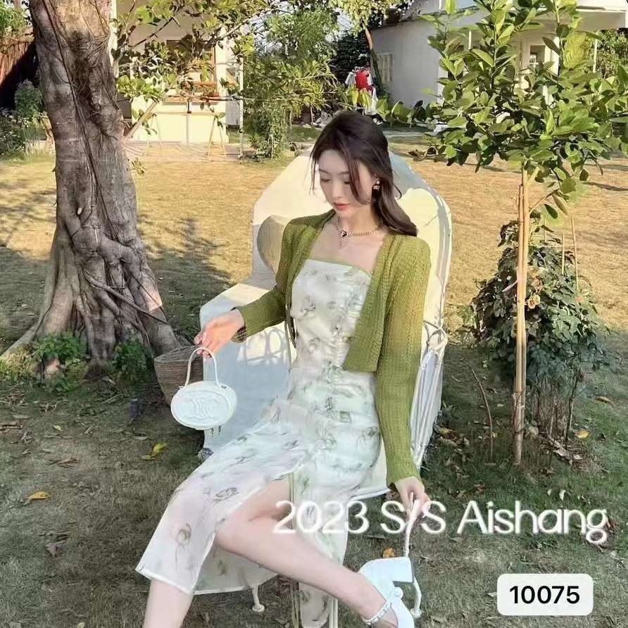 Áo khoác len nữ gài nút phong cách Hàn Quốc xinh xắn năng động