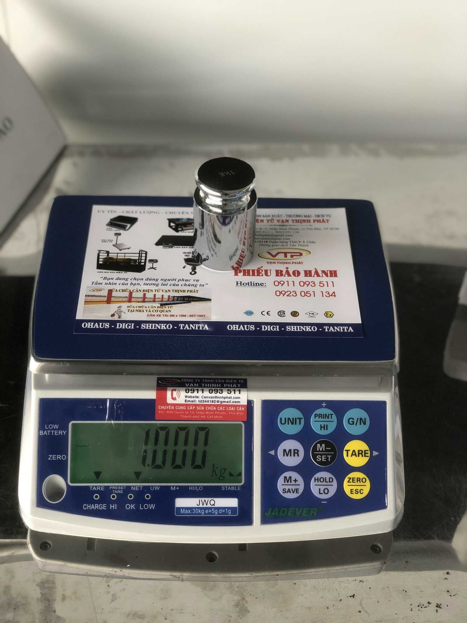 Cân Điện Tử JADEVER JCQ 3 KG