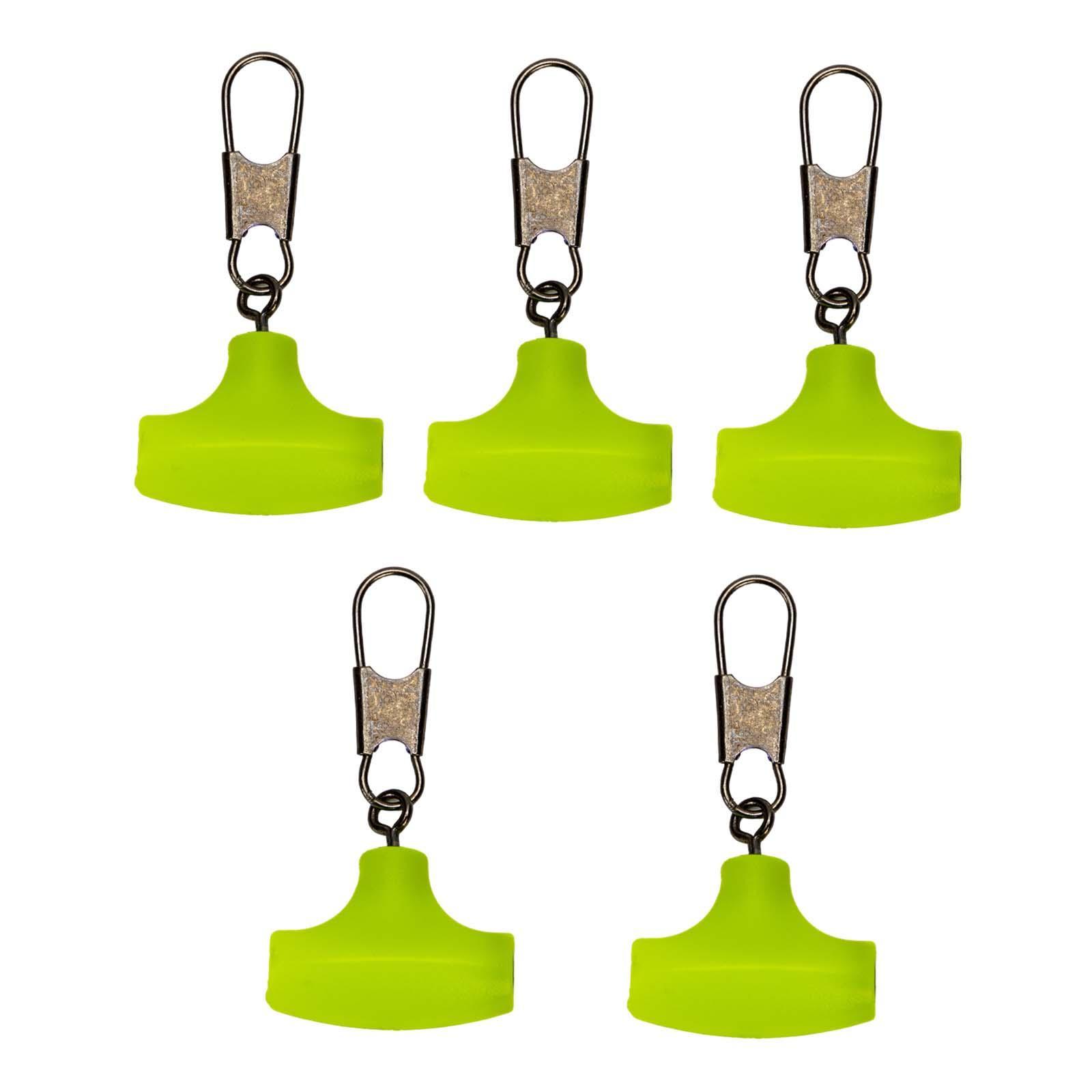 5x Sinker Slider Sinker Weight Connector with Snap Fishing Line Sinker Slide