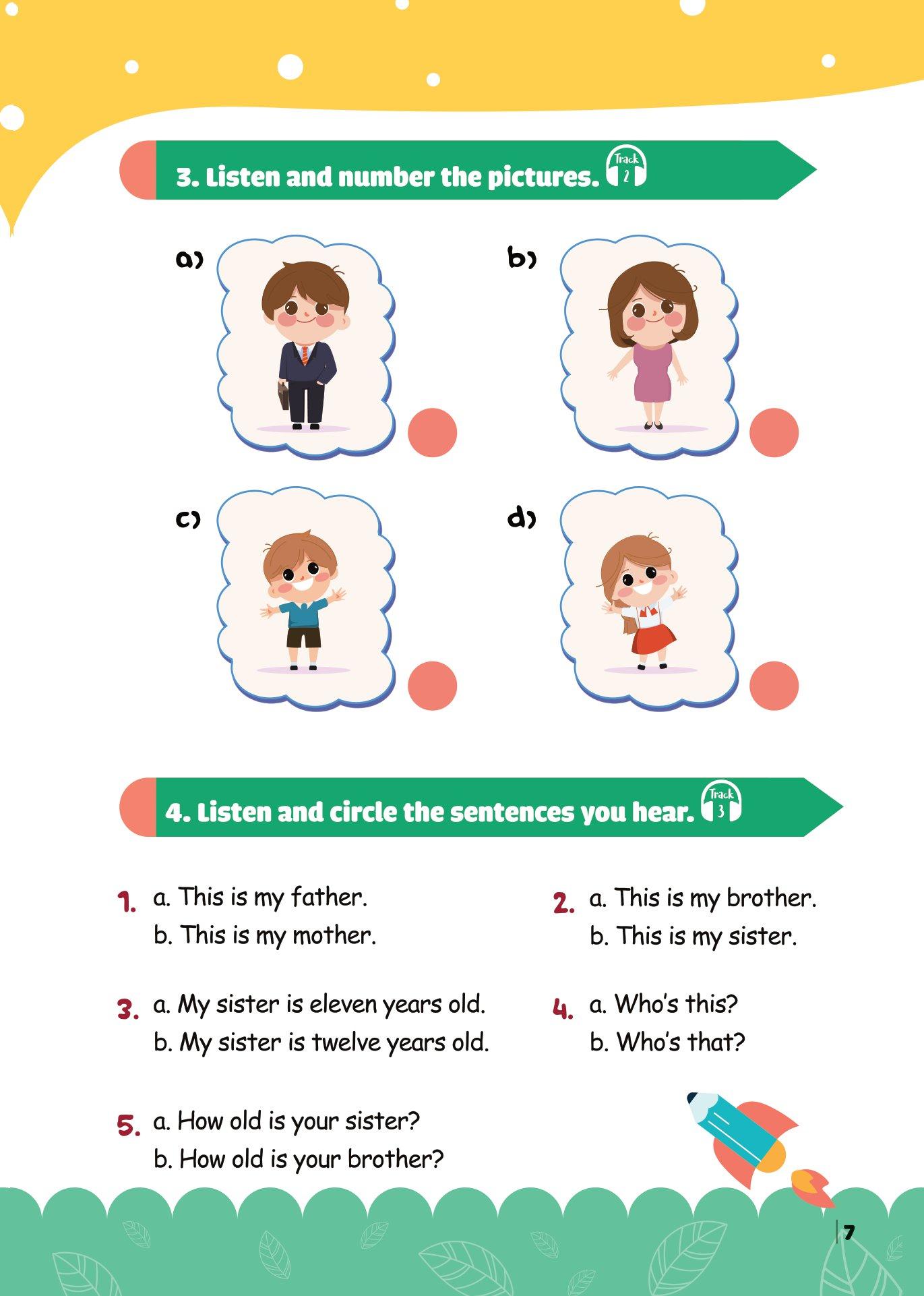 Bài Tập Bổ Trợ Nâng Cao Tiếng Anh Lớp 3 - Tập 2