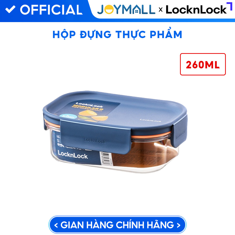 Hộp Đựng Thực Phẩm LocknLock Bisfree Modular Plus, Hàng Chính Hãng, Nhựa Tritan - JoyMall