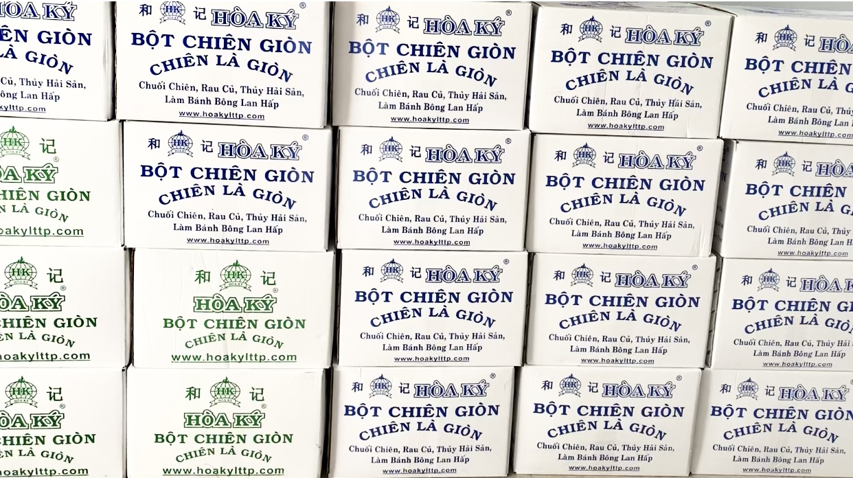 BỘT CHIÊN GIÒN HÒA KÝ (150gr x 4 gói)