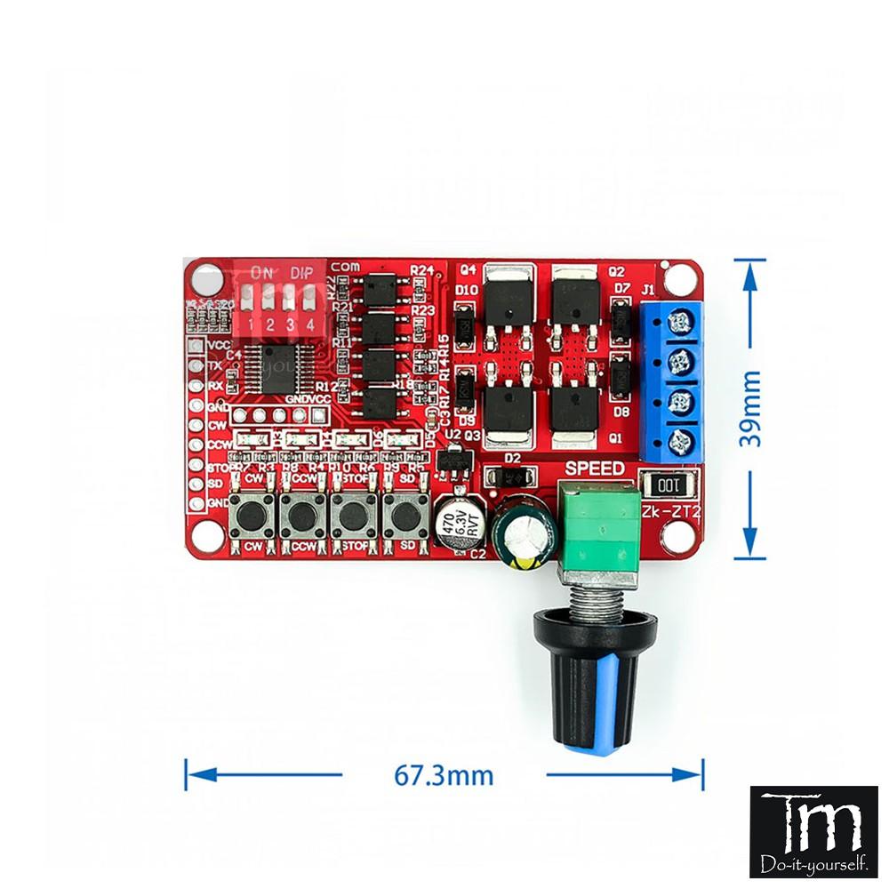 Mạch Điều Khiển Tốc Độ Động Cơ Đa Chức Năng 5A / 120W