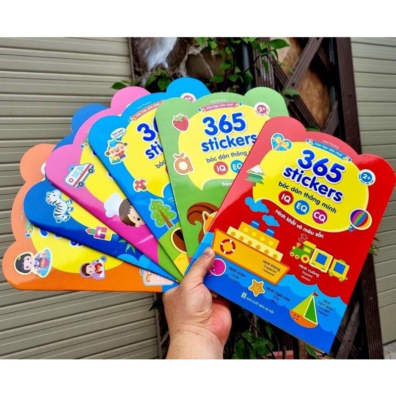 Bộ 365 sticker bóc dán thông minh