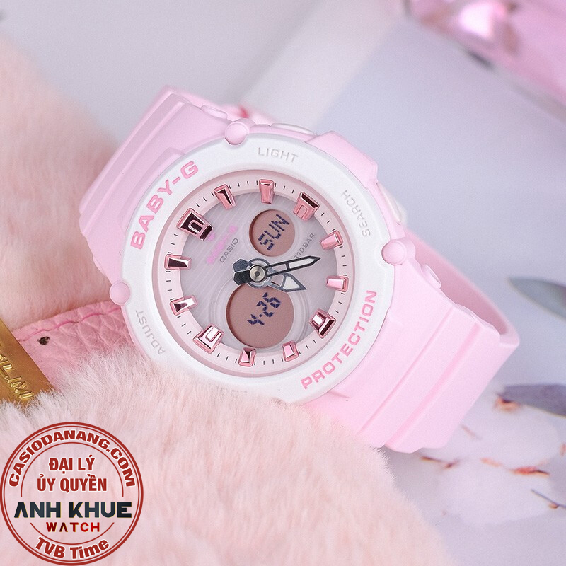 Đồng hồ nữ dây nhựa Casio Baby-G chính hãng BGA-270-4ADR