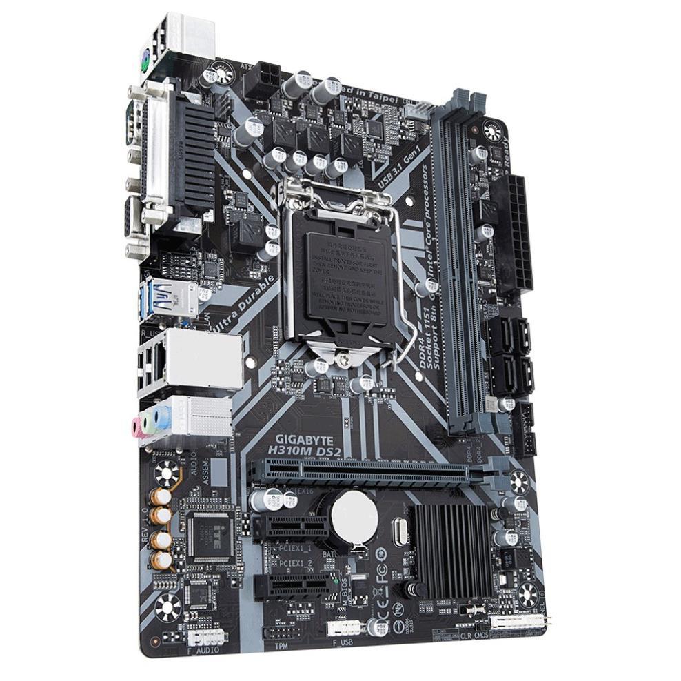 Bo mạch chủ Mainboard Gigabyte H310M DS2- Hàng Chính Hãng