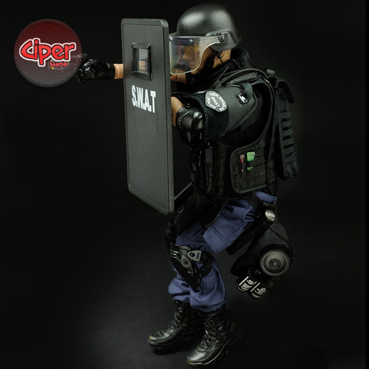 Mô hình Figure Lính Đặc Nhiệm Swat 1/6 - Shield Player