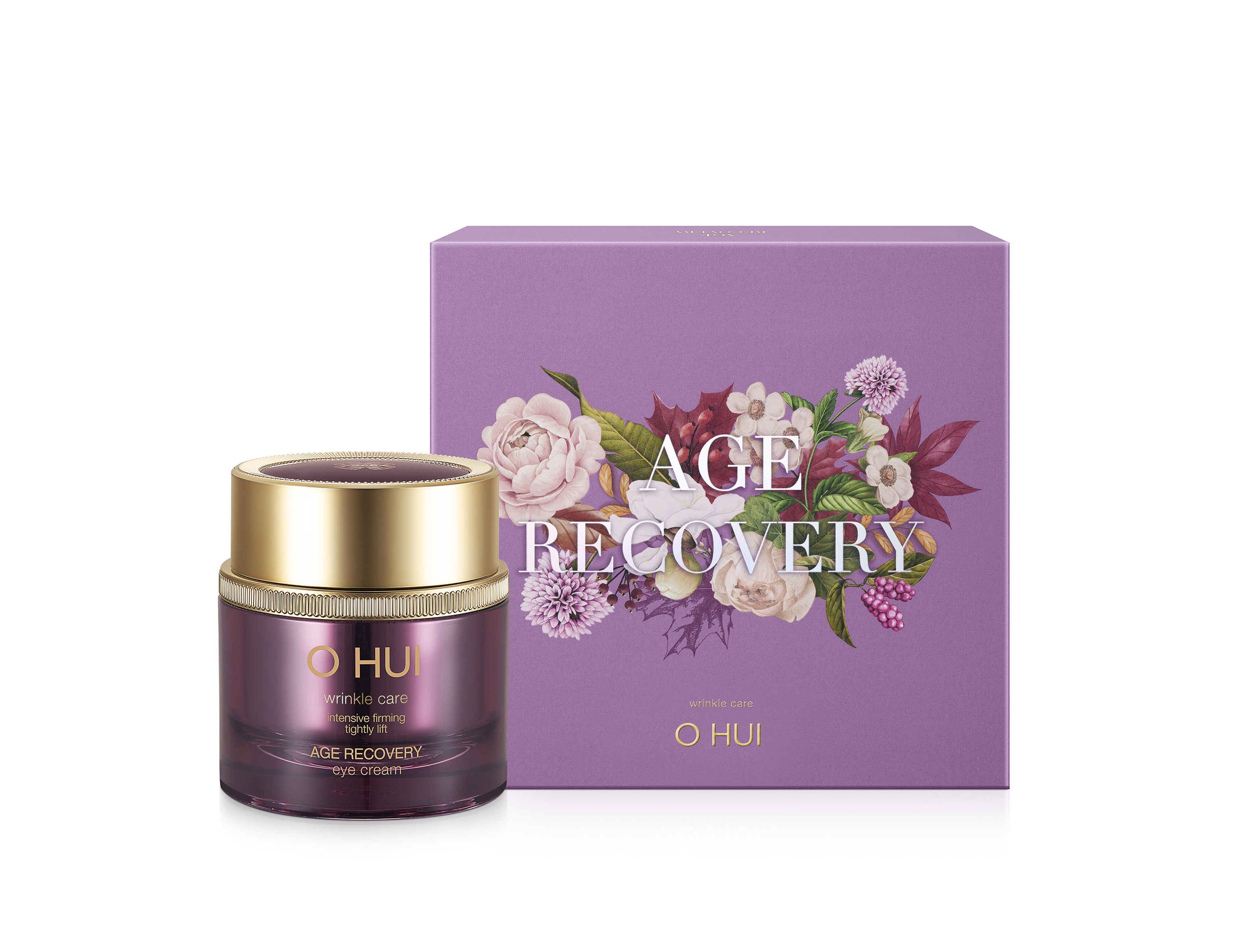 Bộ kem vùng mắt cải thiện nếp nhăn OHUI Age Recovery Eye Cream 50ml set