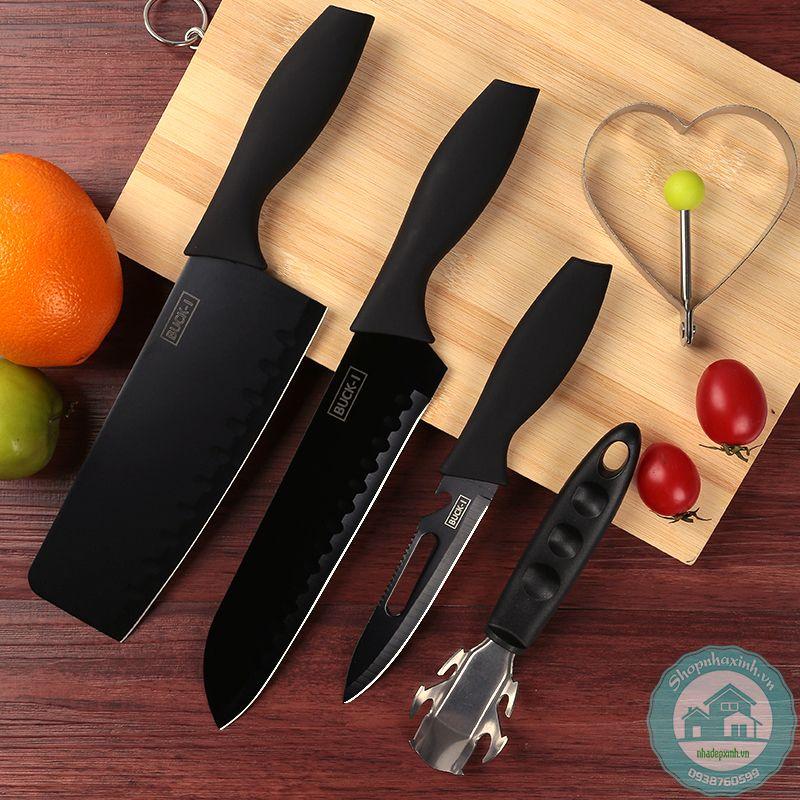 BỘ DAO CAO CẤP 4 món BUCK-T