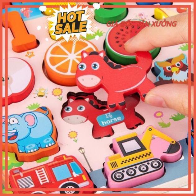 Đồ Chơi Câu Cá Và Ghép Số Học Đếm 63 Chi Tiết Cho Bé