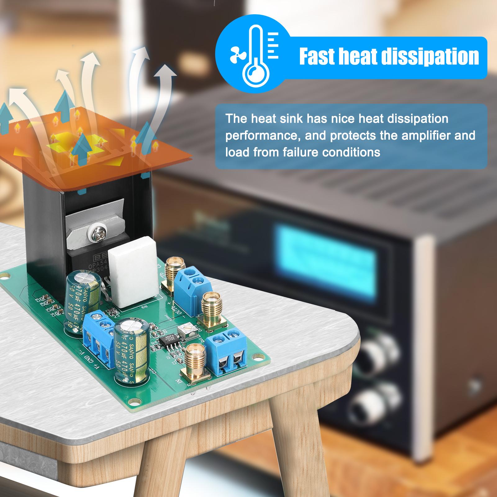 Low Frequency Power Amplifier Module High-Voltage High-Current Operational Amplifier for Motor Drive Small Signal Amplification Servo Amp Audio Signals Amplifier