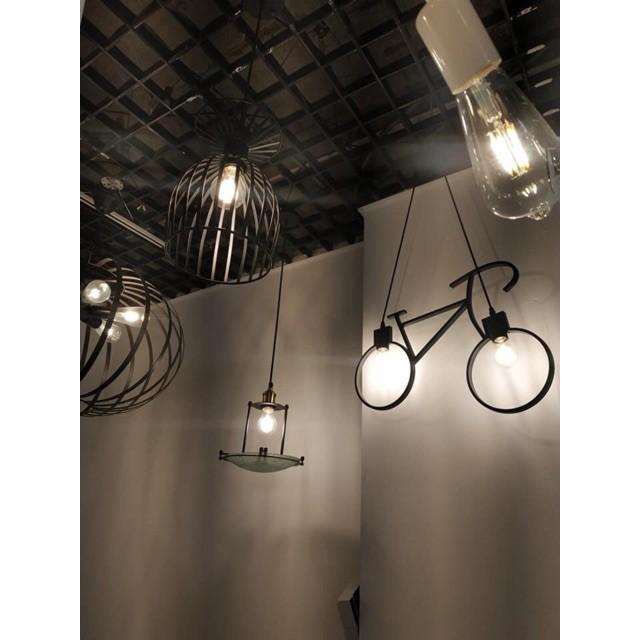 Đèn thả hình xe đạp, đèn trang trí, đèn decor hiện đại