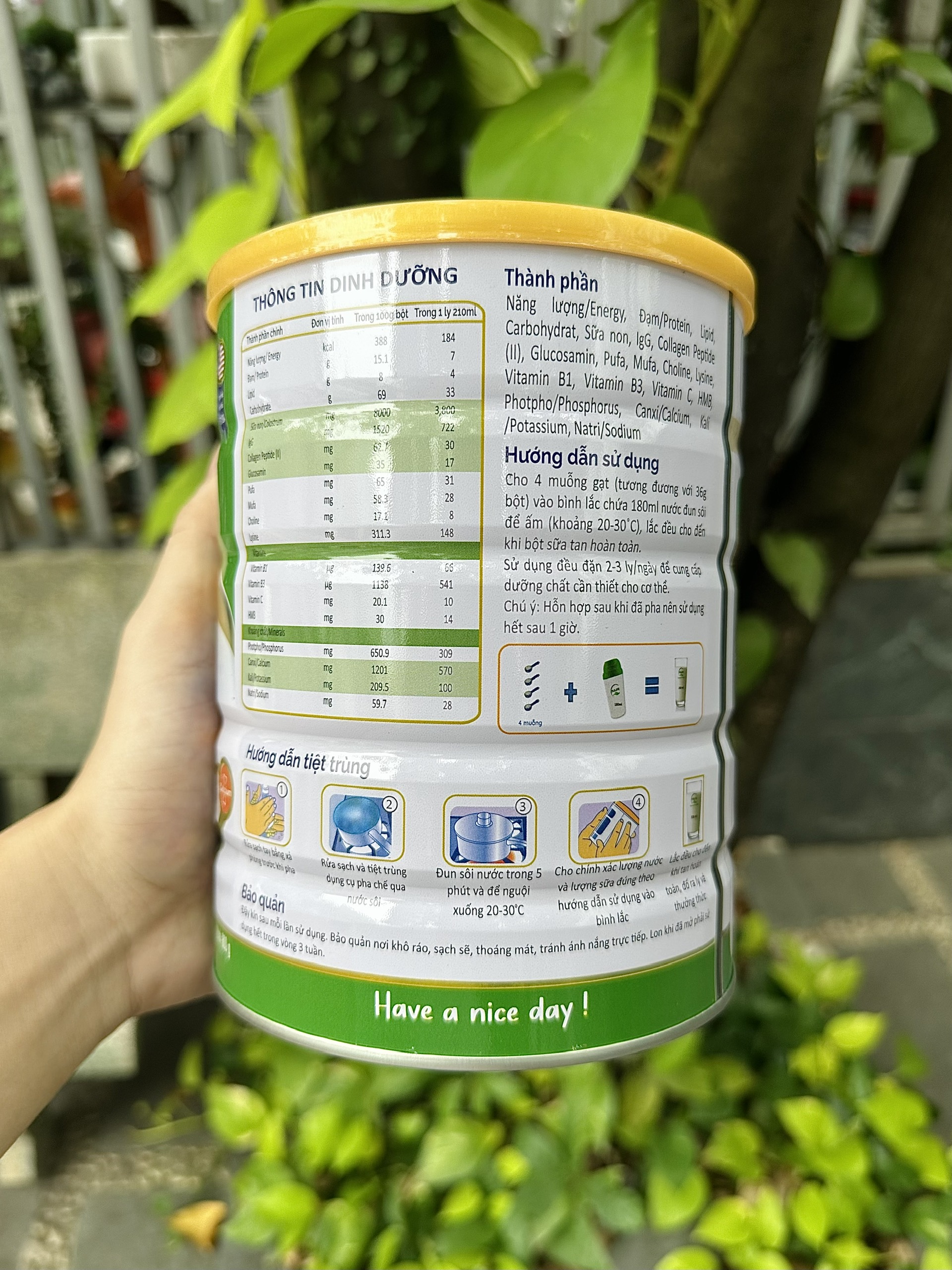 Sữa Non Colos Sure Bổ Sung Dinh Dưỡng Cơ Xương Khớp, Phòng Chống Loãng Xương 400g/ 800g