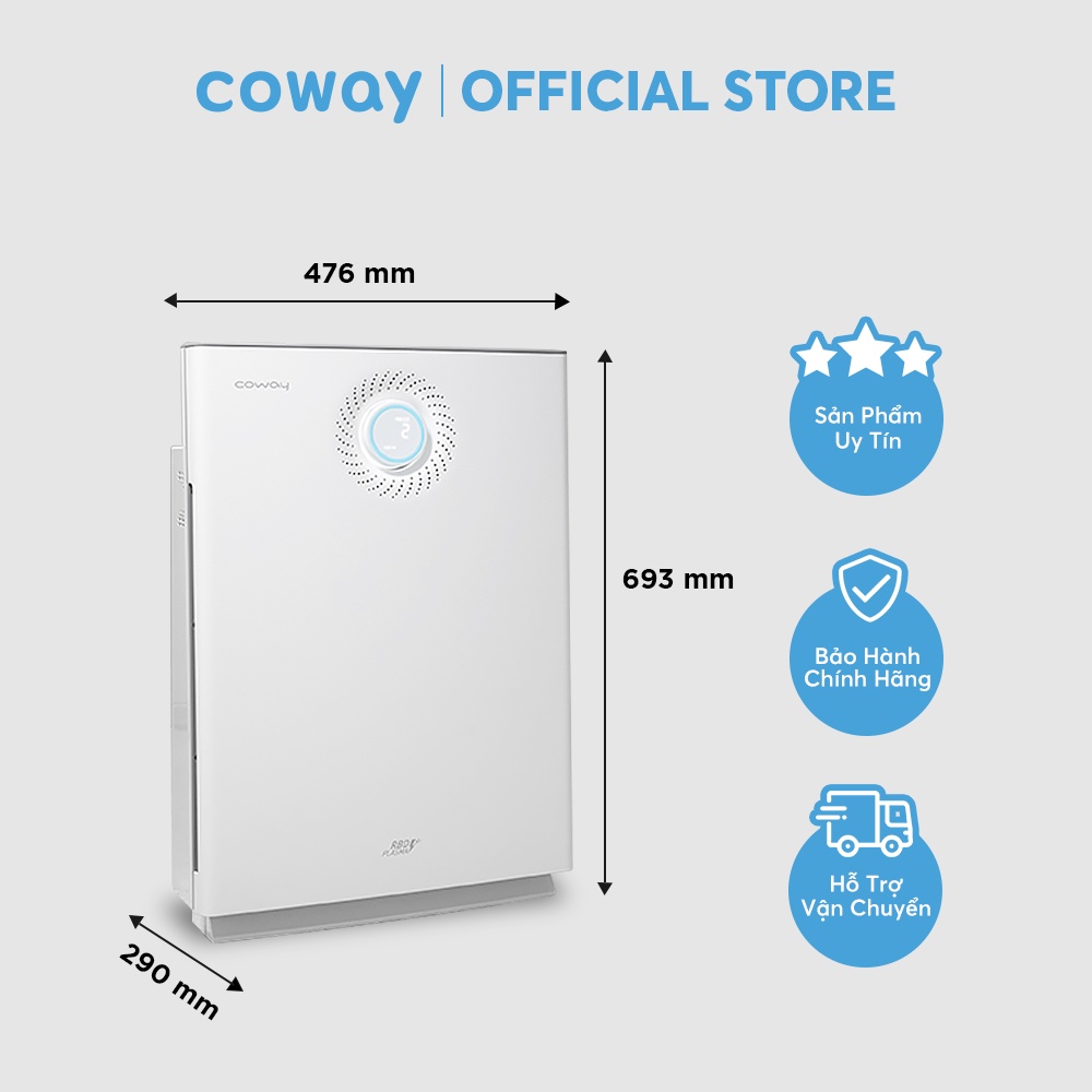 Máy lọc không khí Coway Tornado AP-1520C - Hàng chính hãng