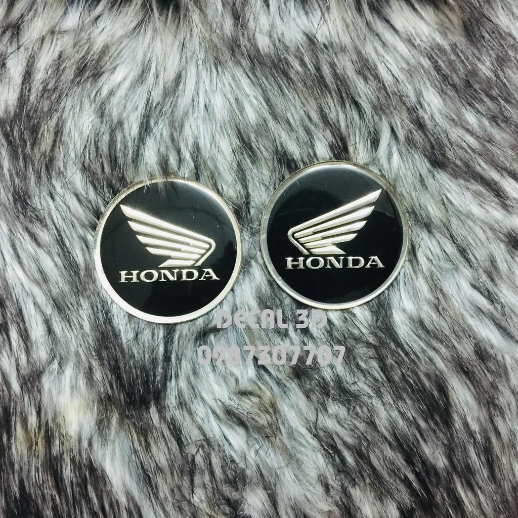 Tem Logo cánh chim Honda hình tròn