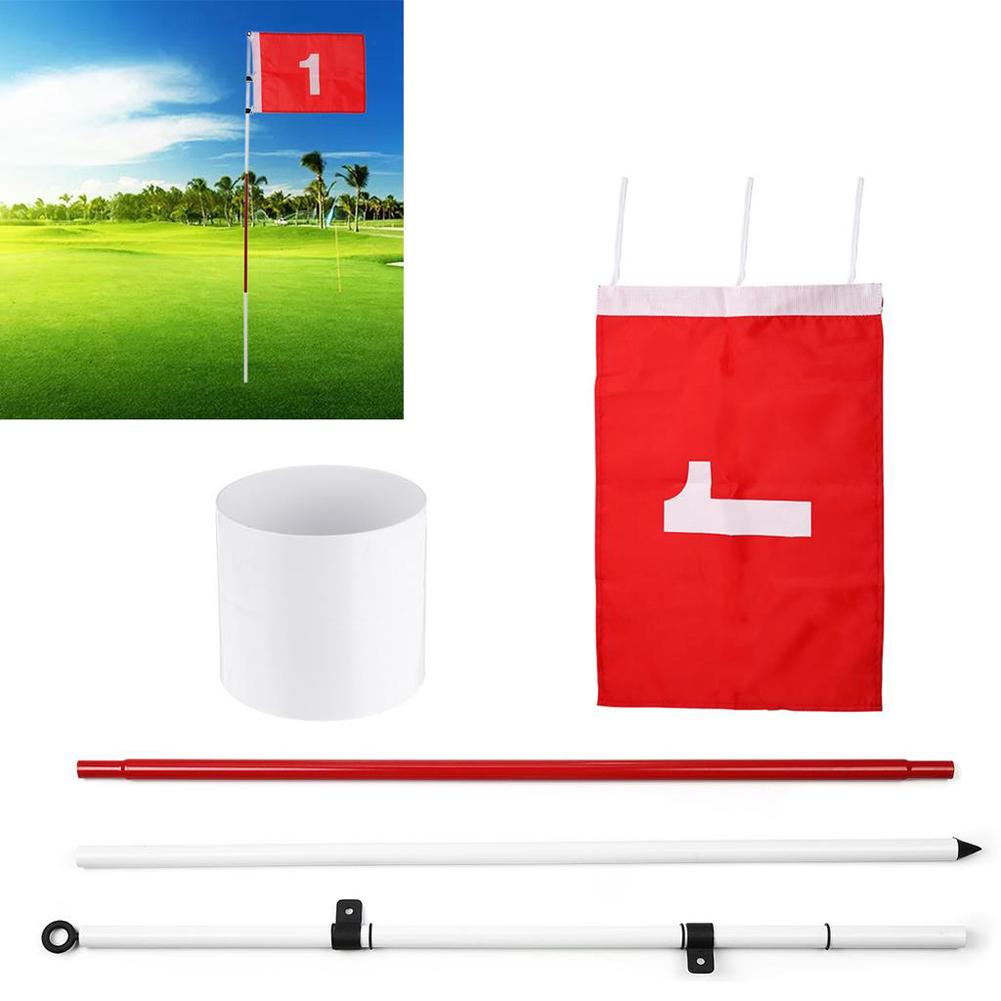 Mua Golf Hole Pole Cup Flag Stick 5 Section Golf Putting Green