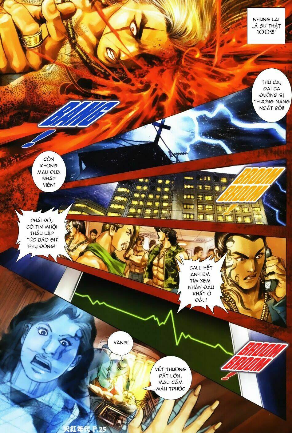 hỏa hồng niên đại hắc cốt đường chapter 33 23