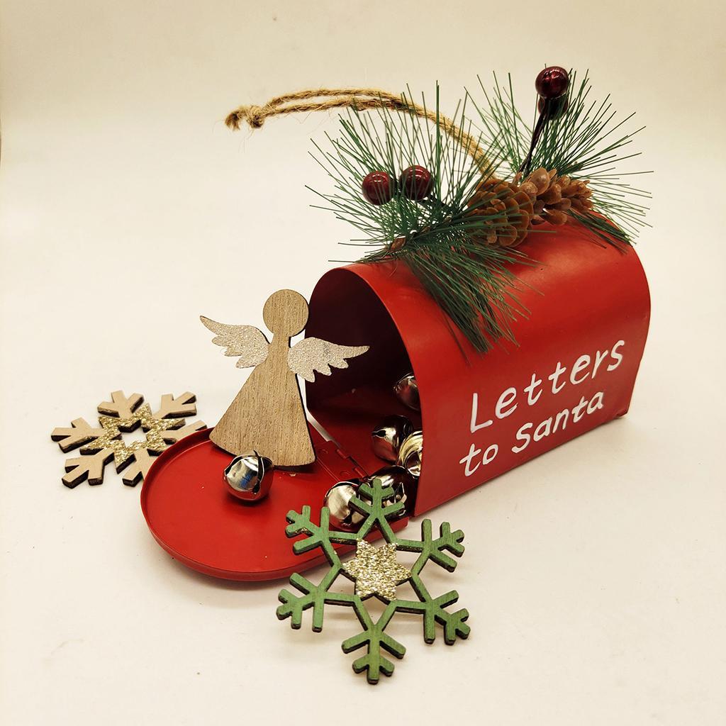 Christmas Ornaments  Mailbox Decoration For Christmas Newspaper Mailbox