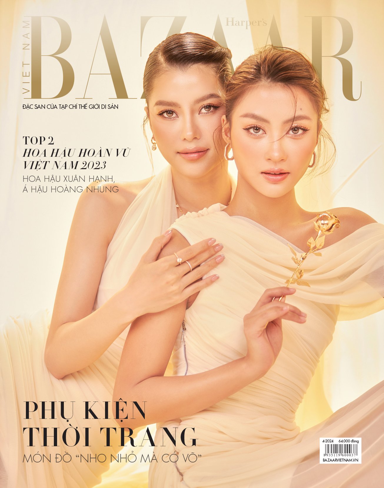 Tạp chí HARPER’S BAZAAR Tháng 04/2024_Bìa 2 