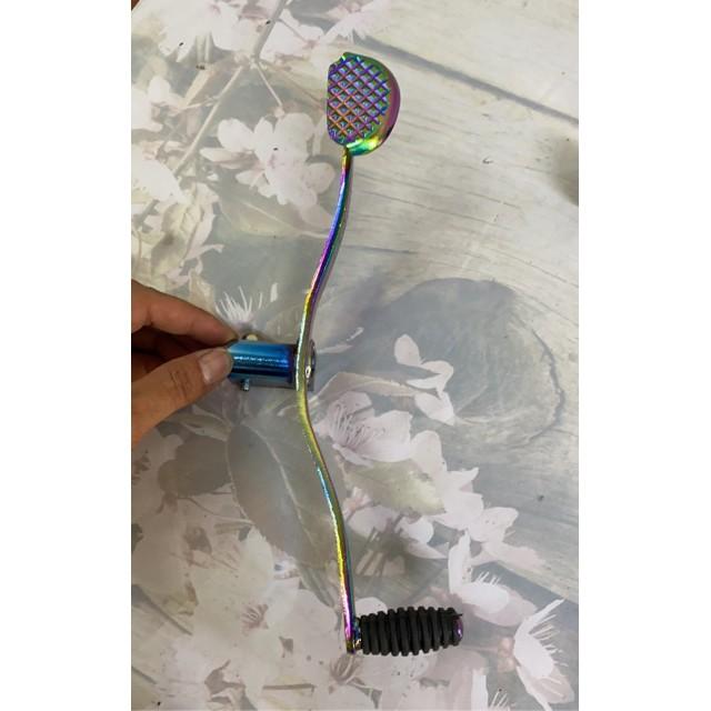Cần số Inox 7 màu gắn cho xe số