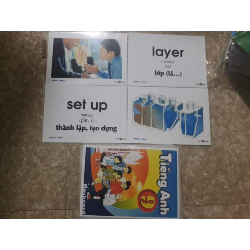 Combo flashcard học kì 1 lớp 8 và lớp 9