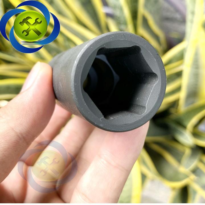 Tuýp đen dài 24mm Kingtony 443524 loại 1/2 6 cạnh dài 80mm