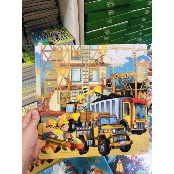 Đồ chơi tranh ghép hình gỗ puzzle - Bộ ghép hình - Tranh xếp hình